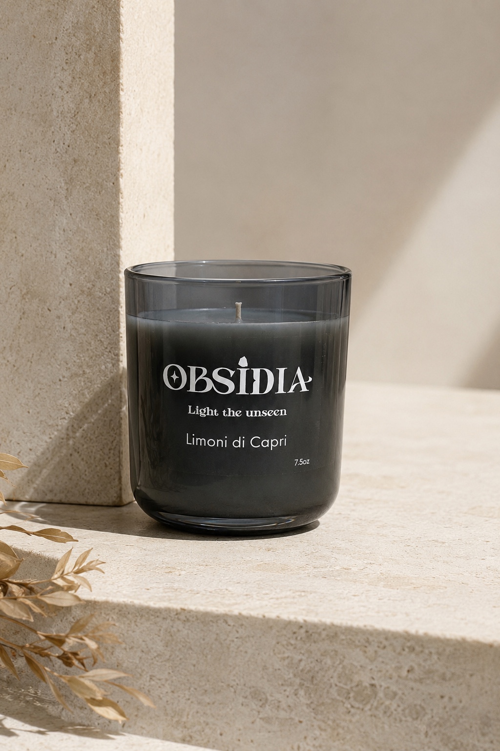 OBSIDIA Azura Noir Collection candle